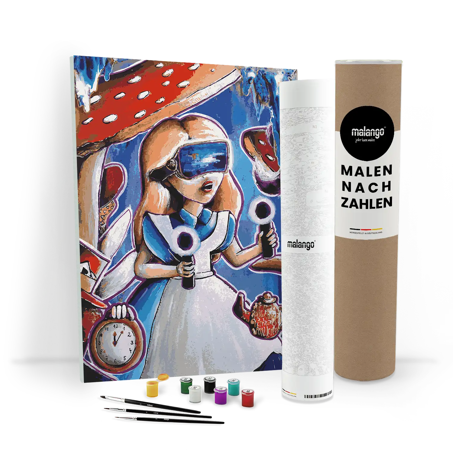 Malen nach Zahlen - Fairytales and Nightmares Alice in Metaland - Julia Hirschfeld