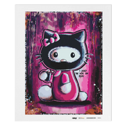 Malen nach Zahlen - Hello Graffiti Kitty - Julia Hirschfeld