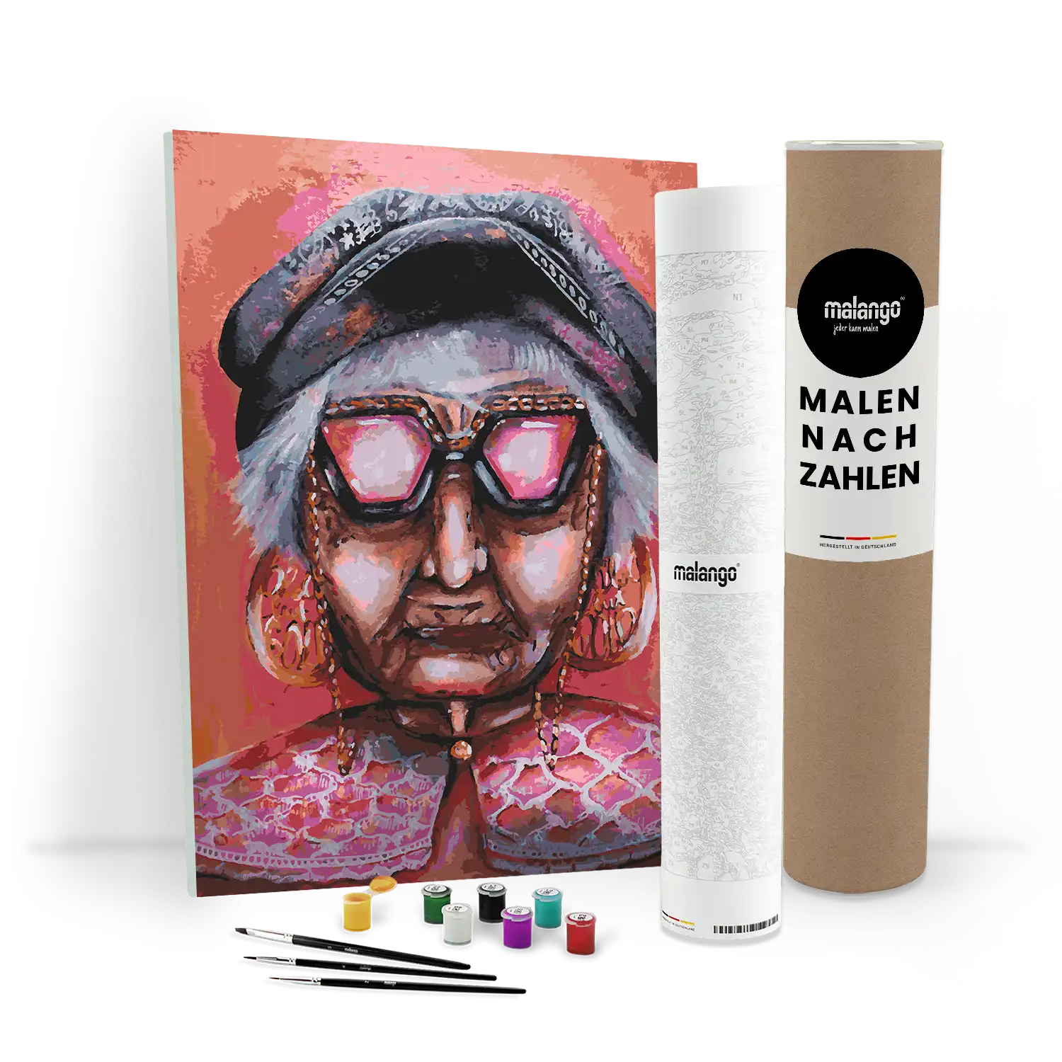 Malen nach Zahlen - Old But Gold Granny Unit - Julia Hirschfeld