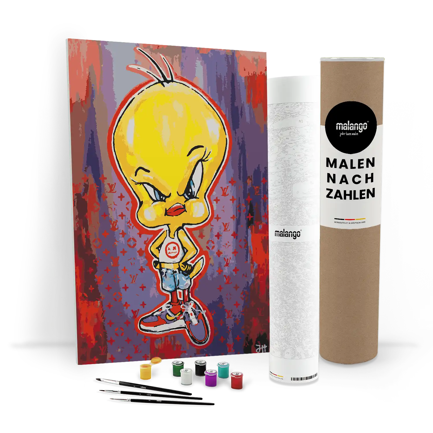 Malen nach Zahlen - Tweety - Julia Hirschfeld
