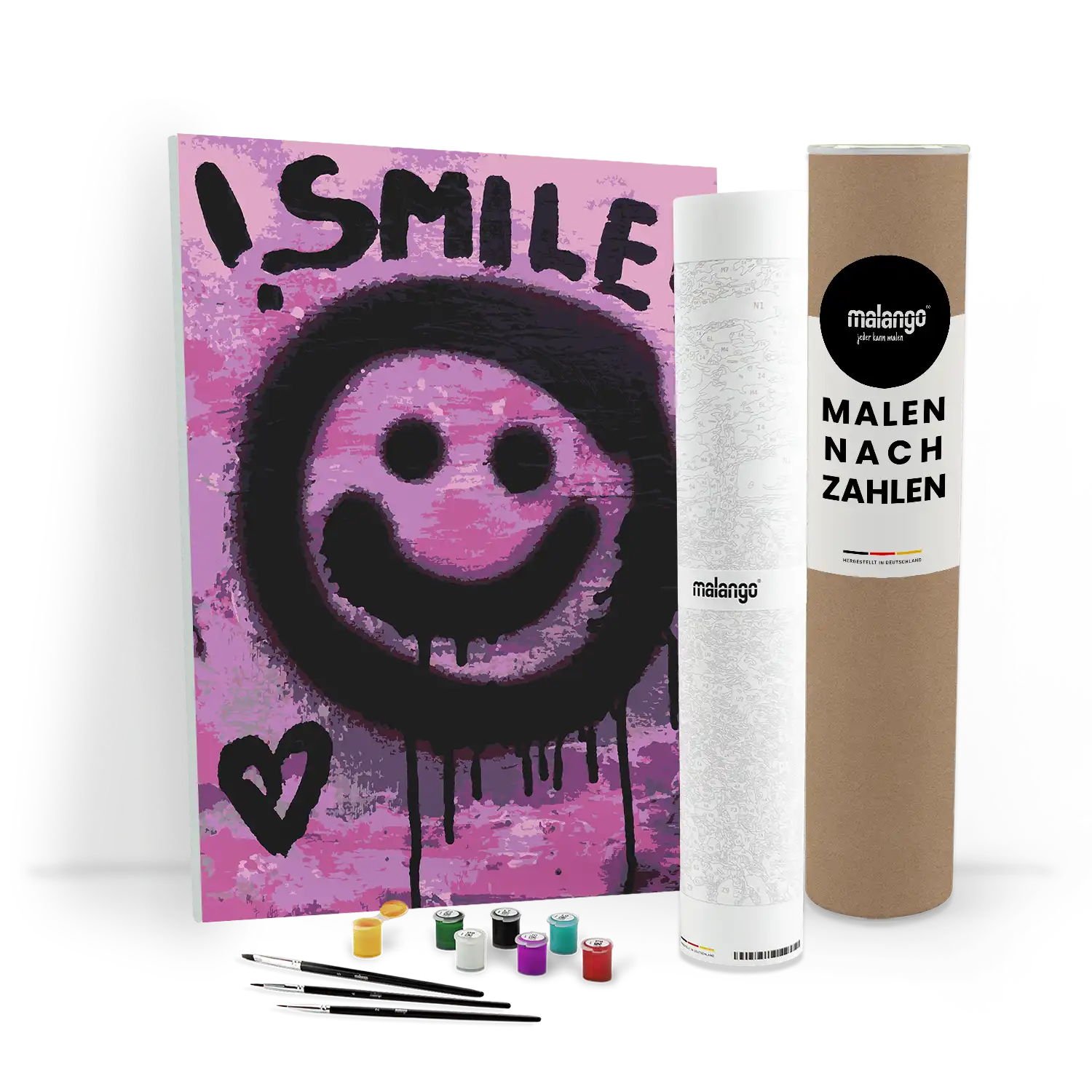 Malen nach Zahlen - Smile - Julia Hirschfeld