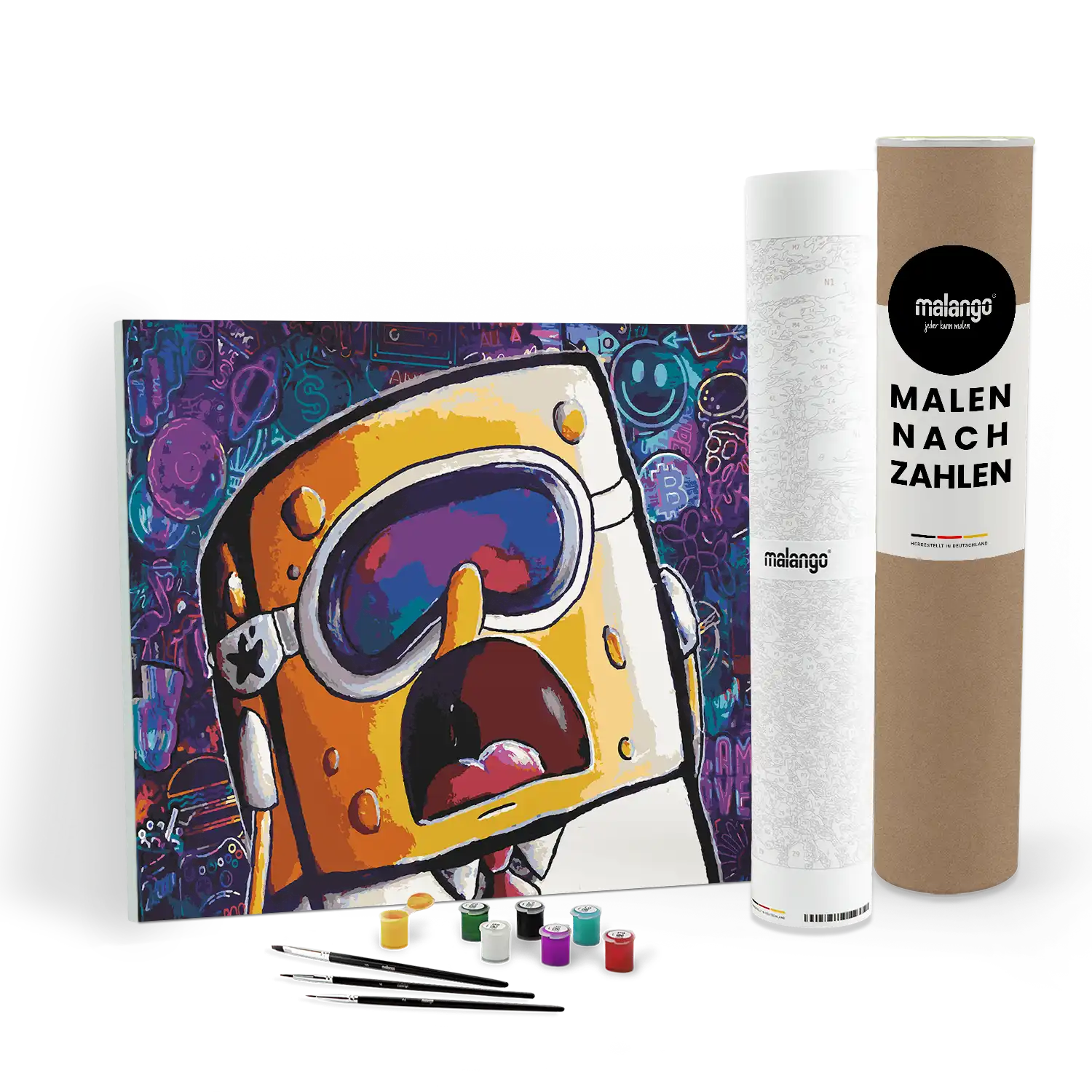 Malen nach Zahlen - Spongebob - Julia Hirschfeld