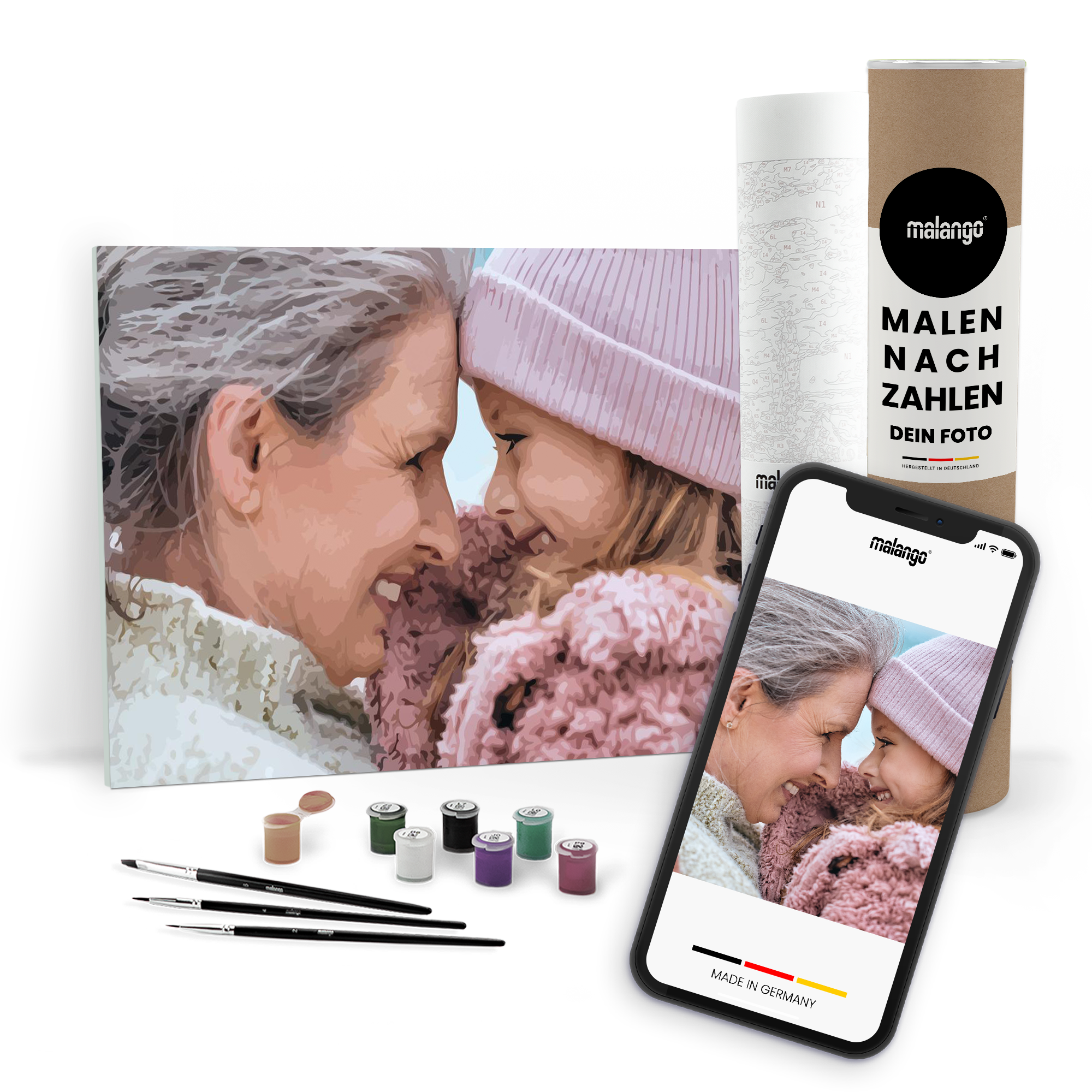 Malen nach Zahlen - eigenes Foto