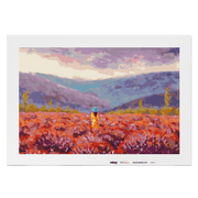 Malen nach Zahlen - Blumen Landschaft No. 1
