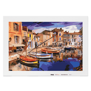 Malen nach Zahlen - Segelboote im Hafen von Martigues