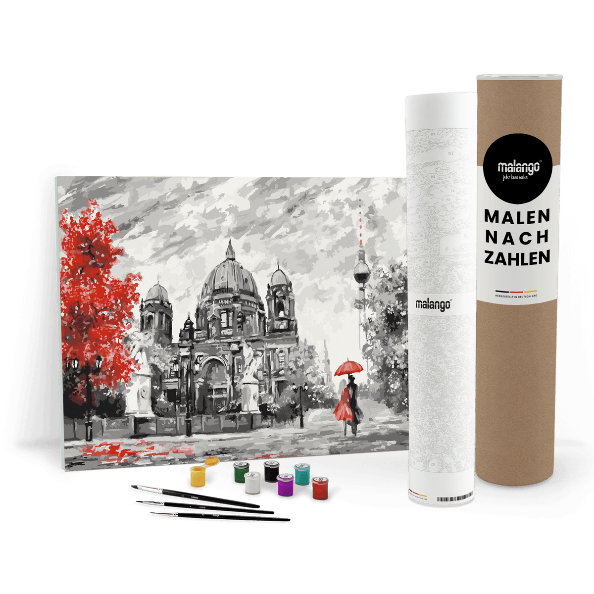 Malen nach Zahlen - Berlin im Herbst