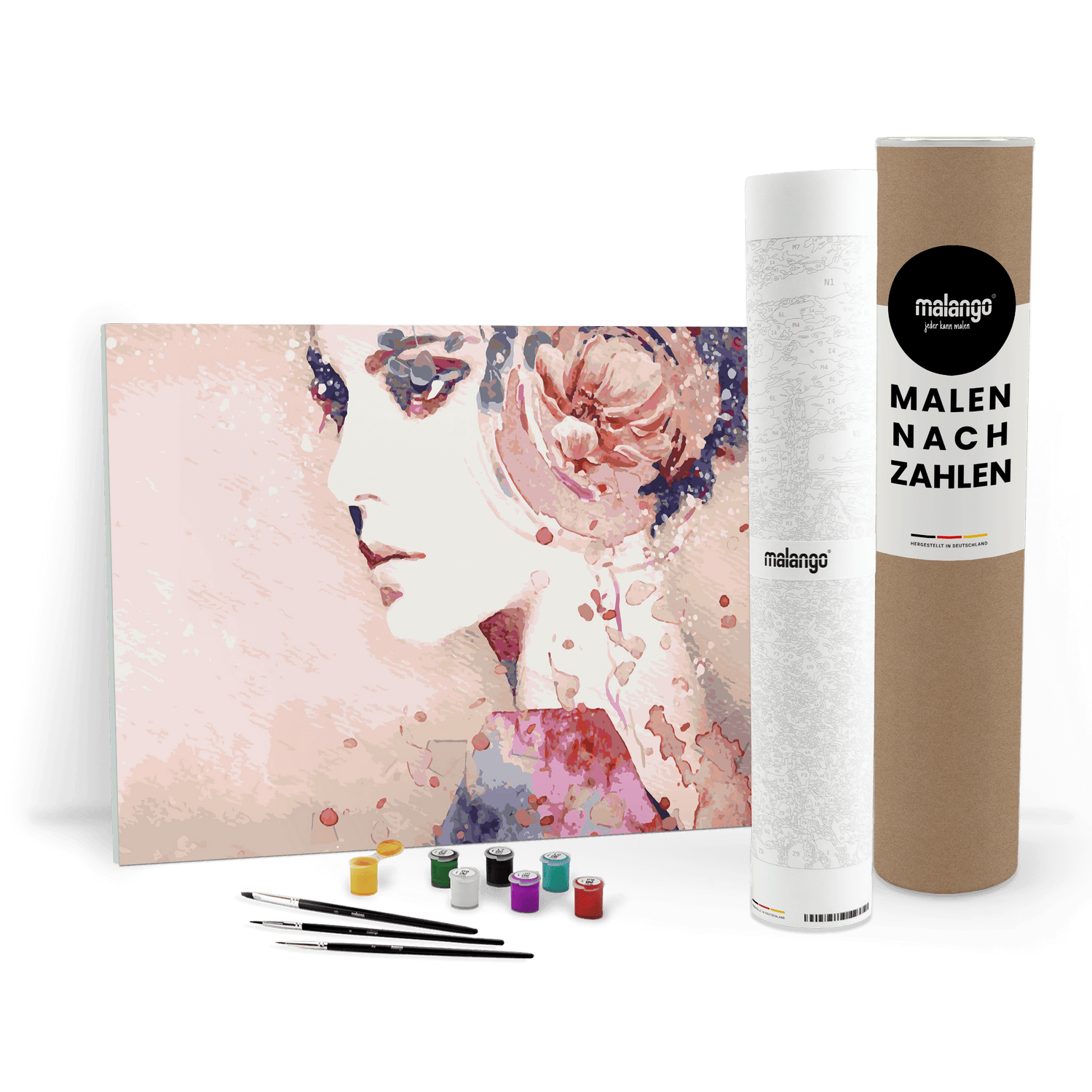 Malen nach Zahlen - Frau 