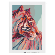 Malen nach Zahlen - Tiger farbenfroh