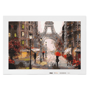 Malen nach Zahlen - Paris "Straße am Eifelturm"