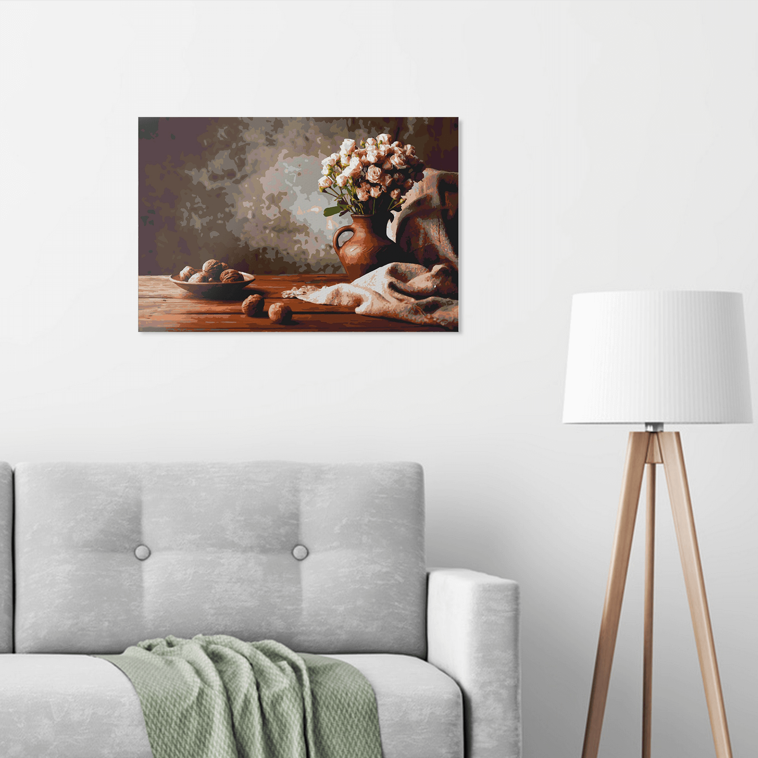 Malen nach Zahlen - Stilleben