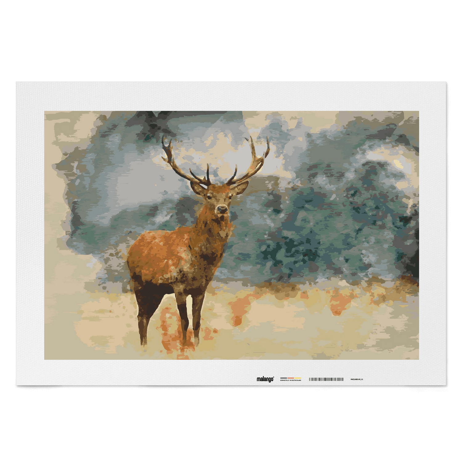 Malen nach Zahlen - Hirsch Majestät