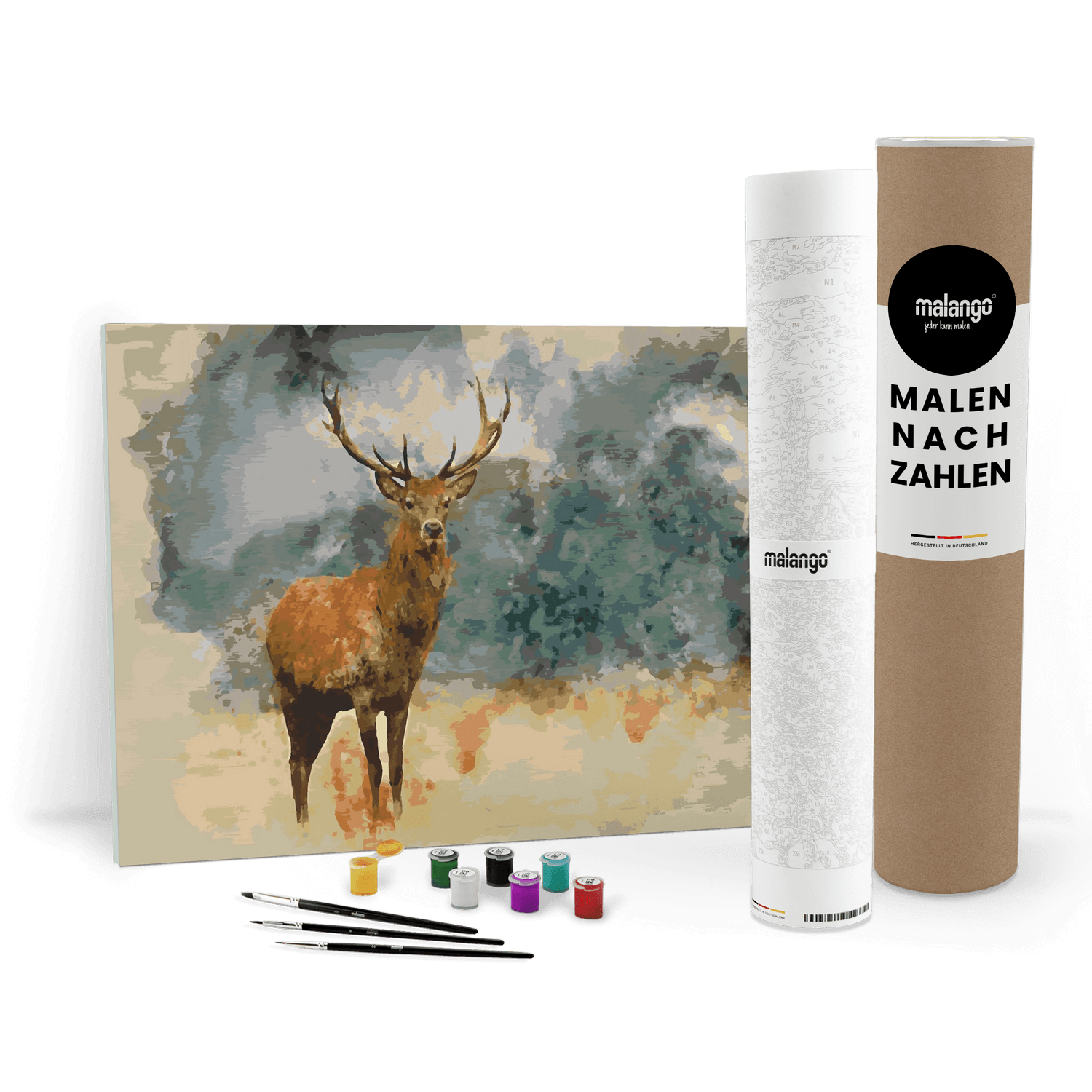 Malen nach Zahlen - Hirsch Majestät