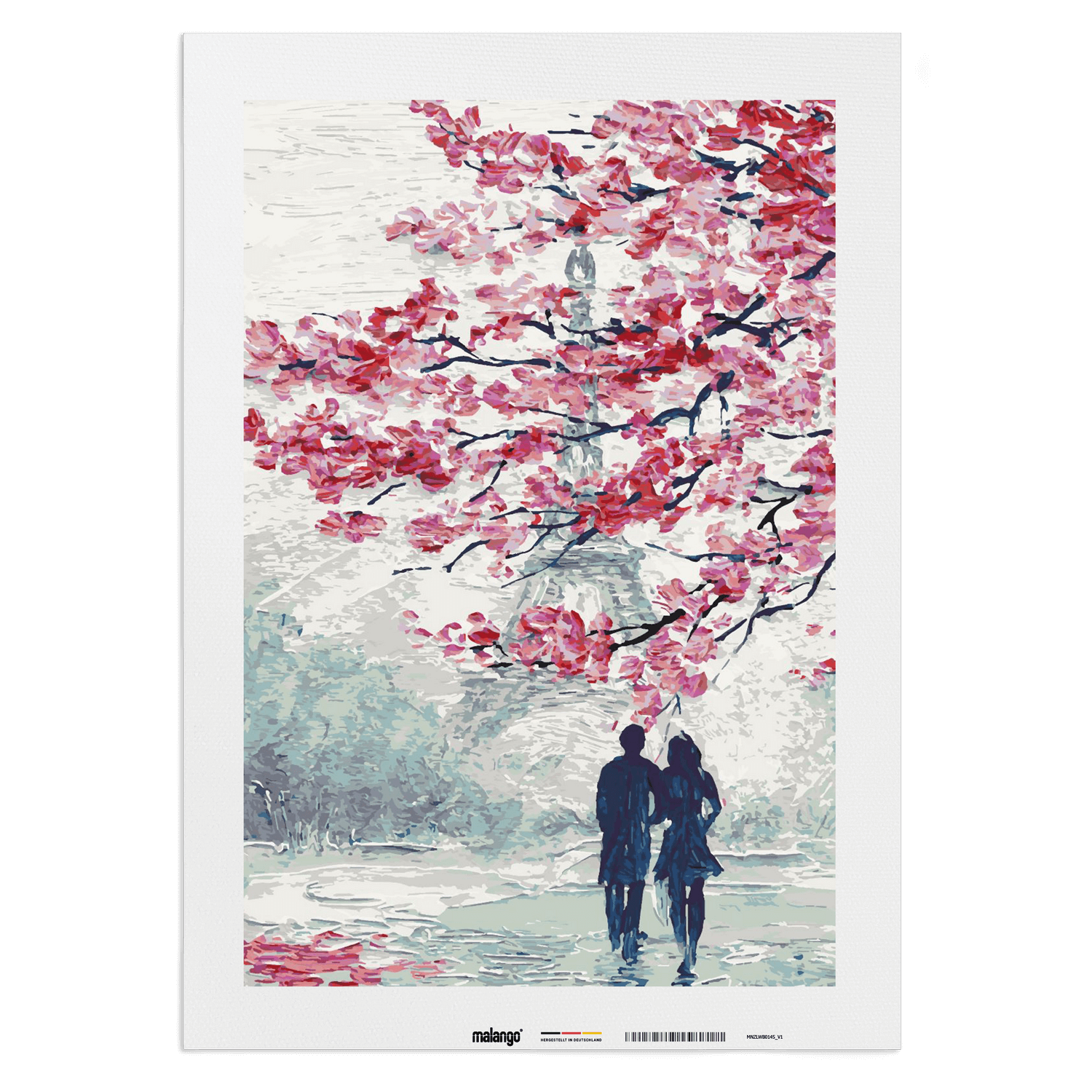 Malen nach Zahlen - Paris 