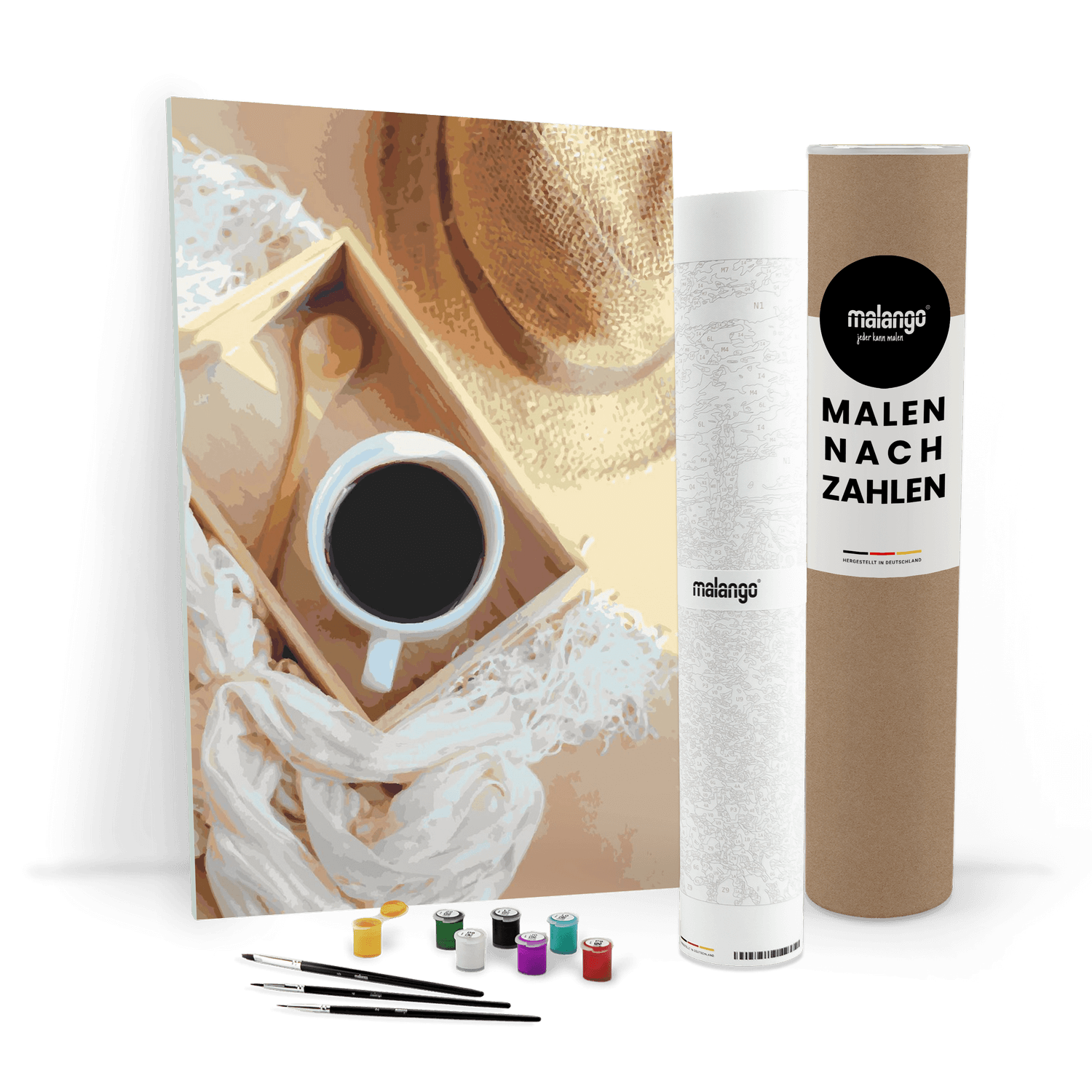 Malen nach Zahlen - Kaffee