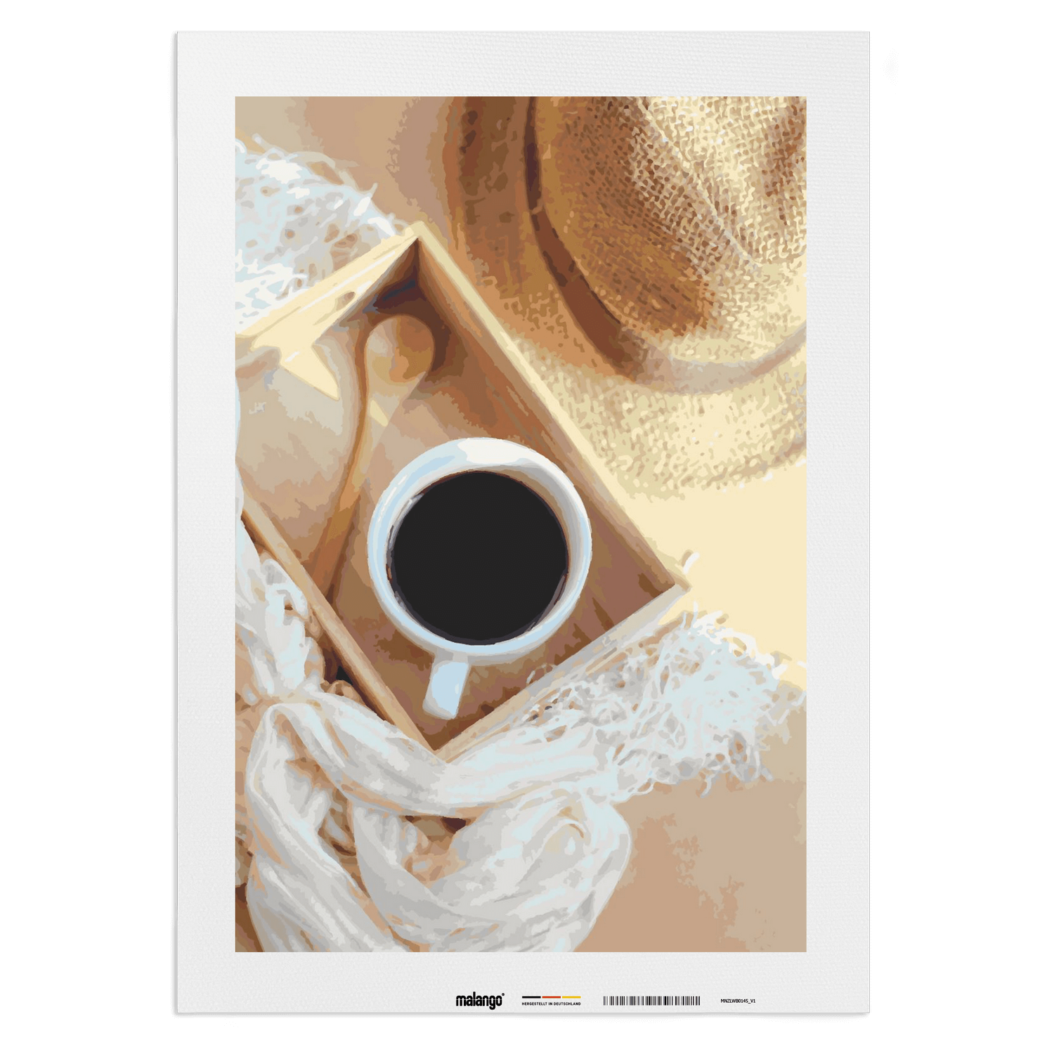 Malen nach Zahlen - Kaffee