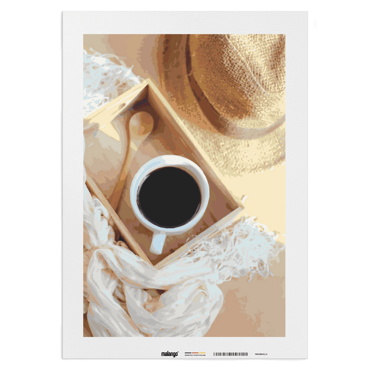 Malen nach Zahlen - Kaffee