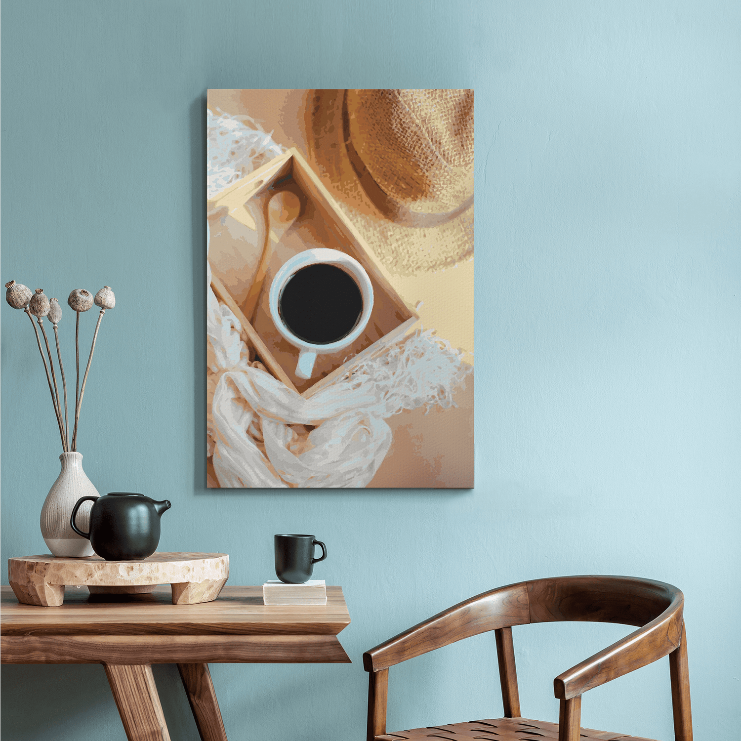 Malen nach Zahlen - Kaffee