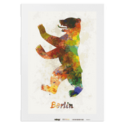 Malen nach Zahlen - Berliner Bär
