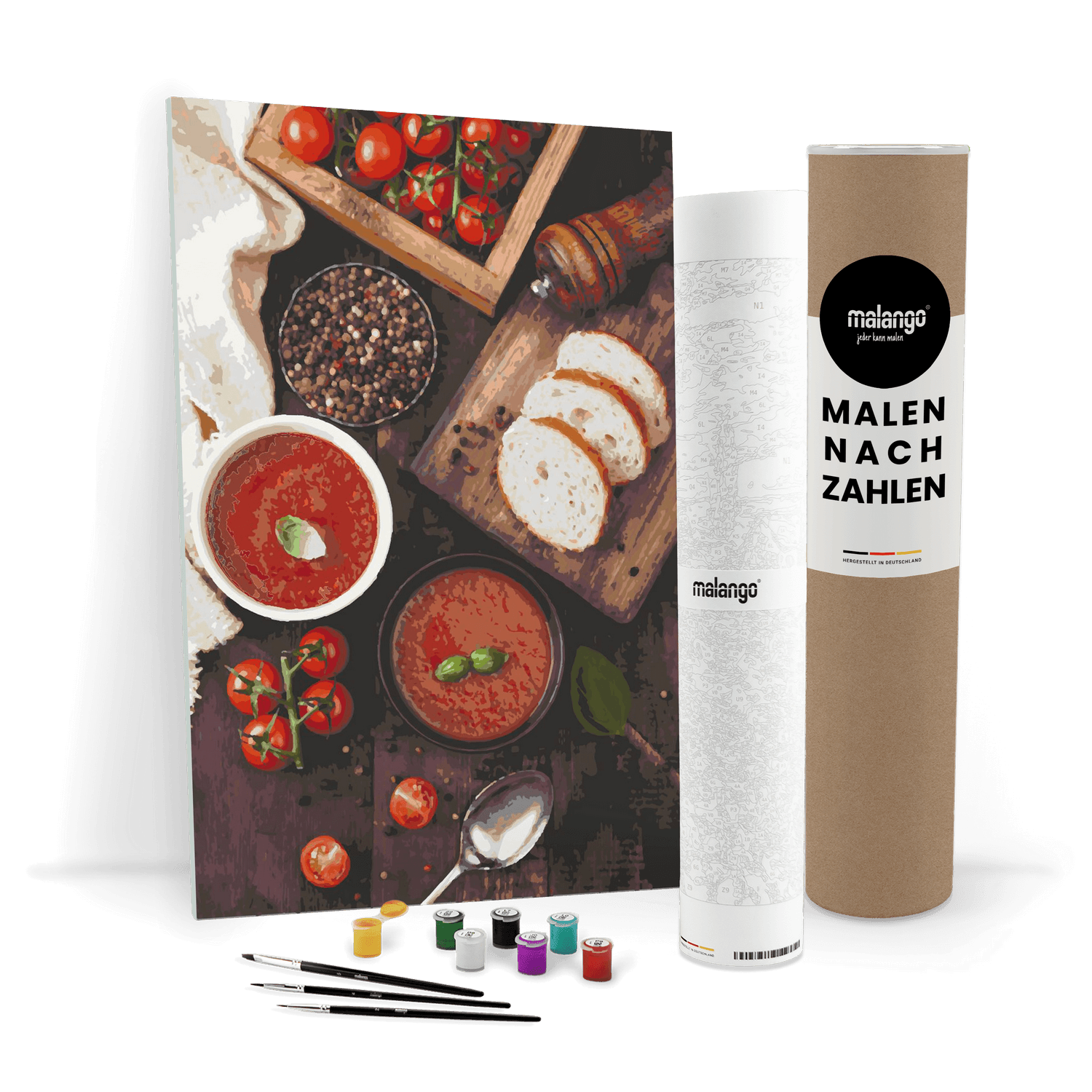 Malen nach Zahlen - Mediterranes Frühstück