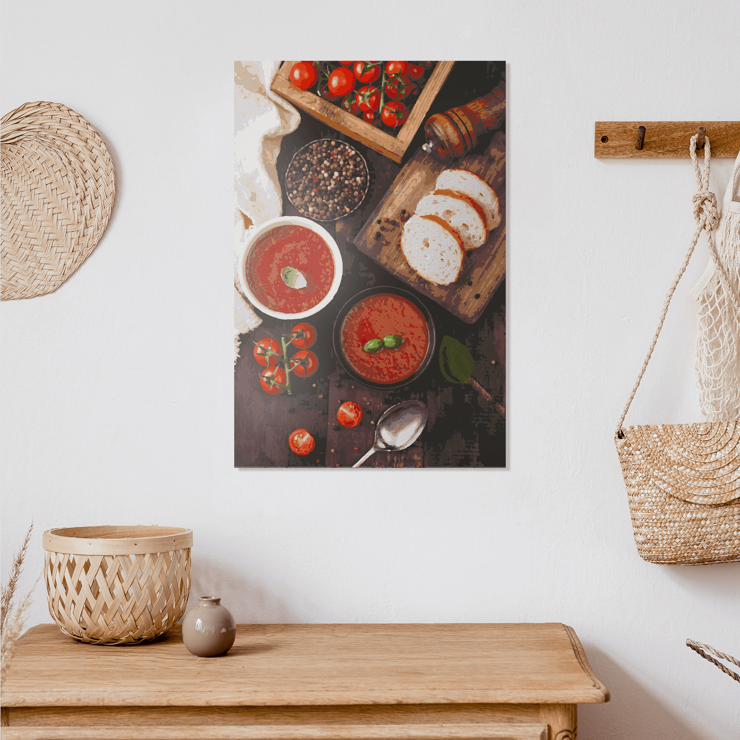 Malen nach Zahlen - Mediterranes Frühstück