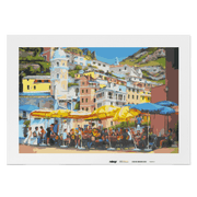 Malen nach Zahlen - Cafe in Vernazza