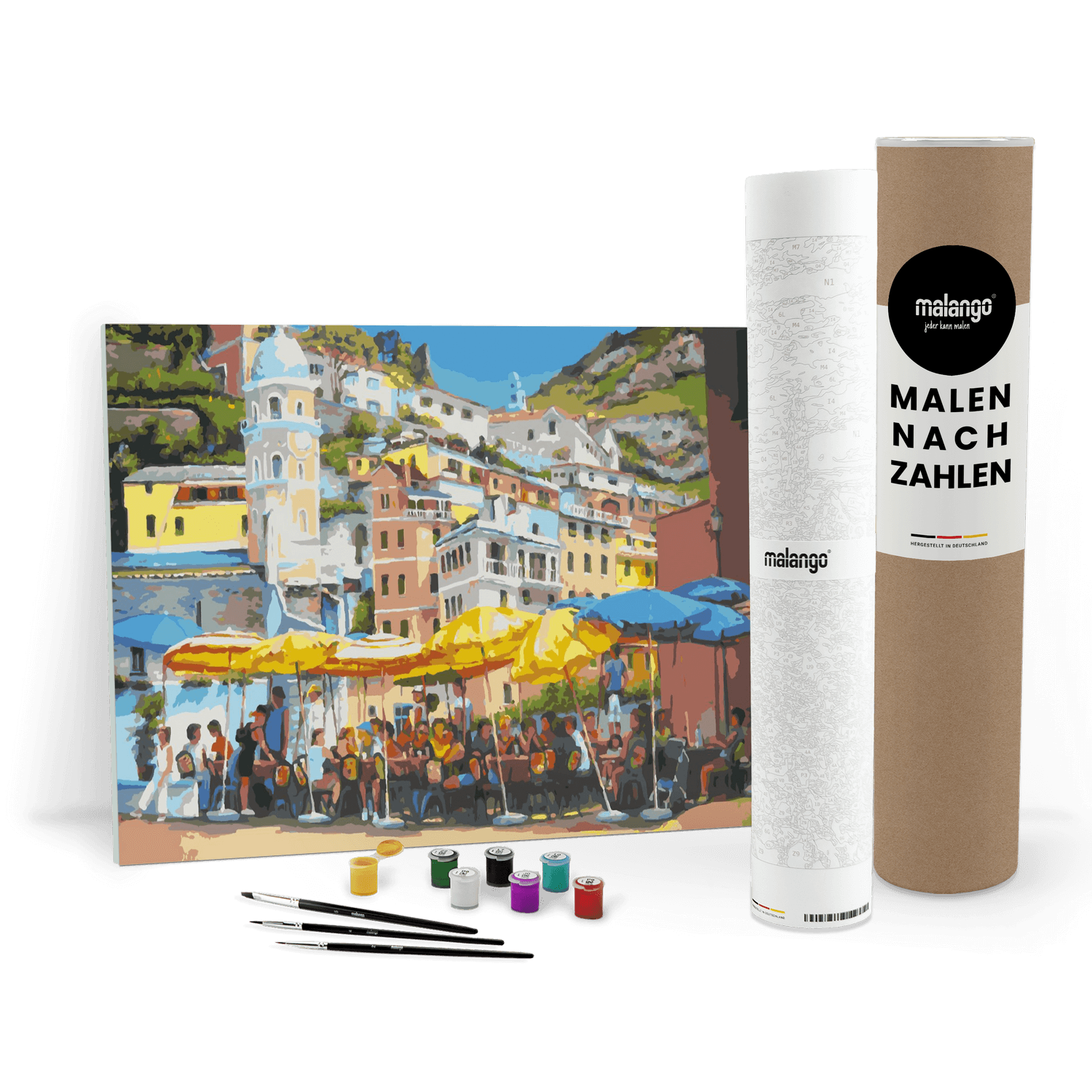 Malen nach Zahlen - Cafe in Vernazza