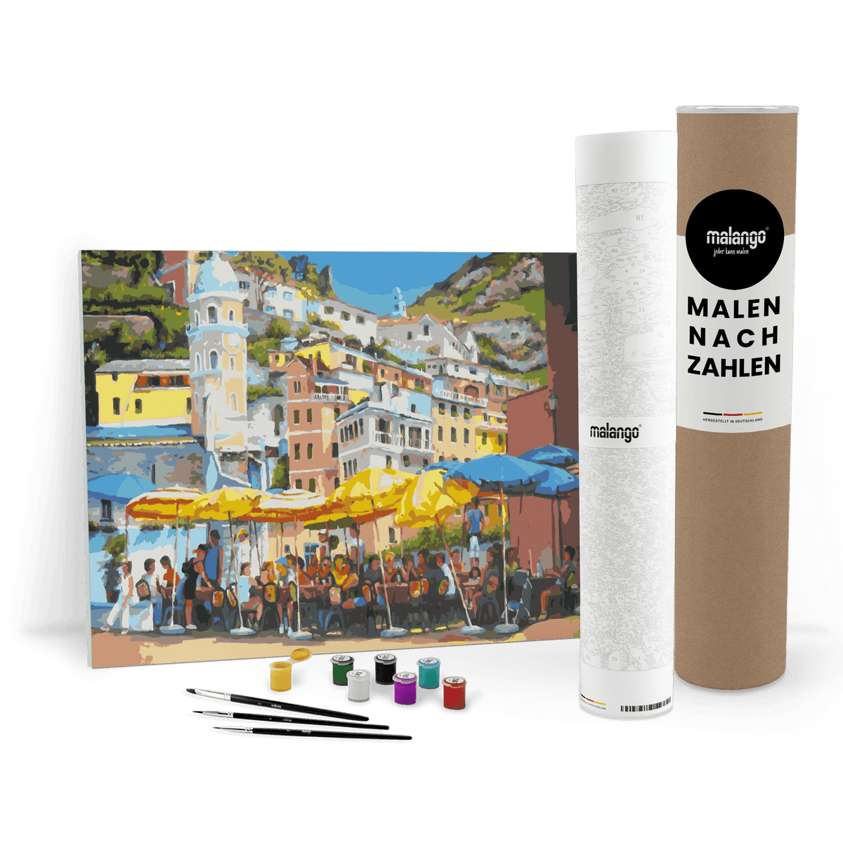 Malen nach Zahlen - Cafe in Vernazza