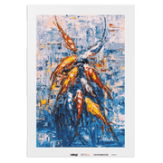 Malen nach Zahlen - Fische "Koi im Schwarm"