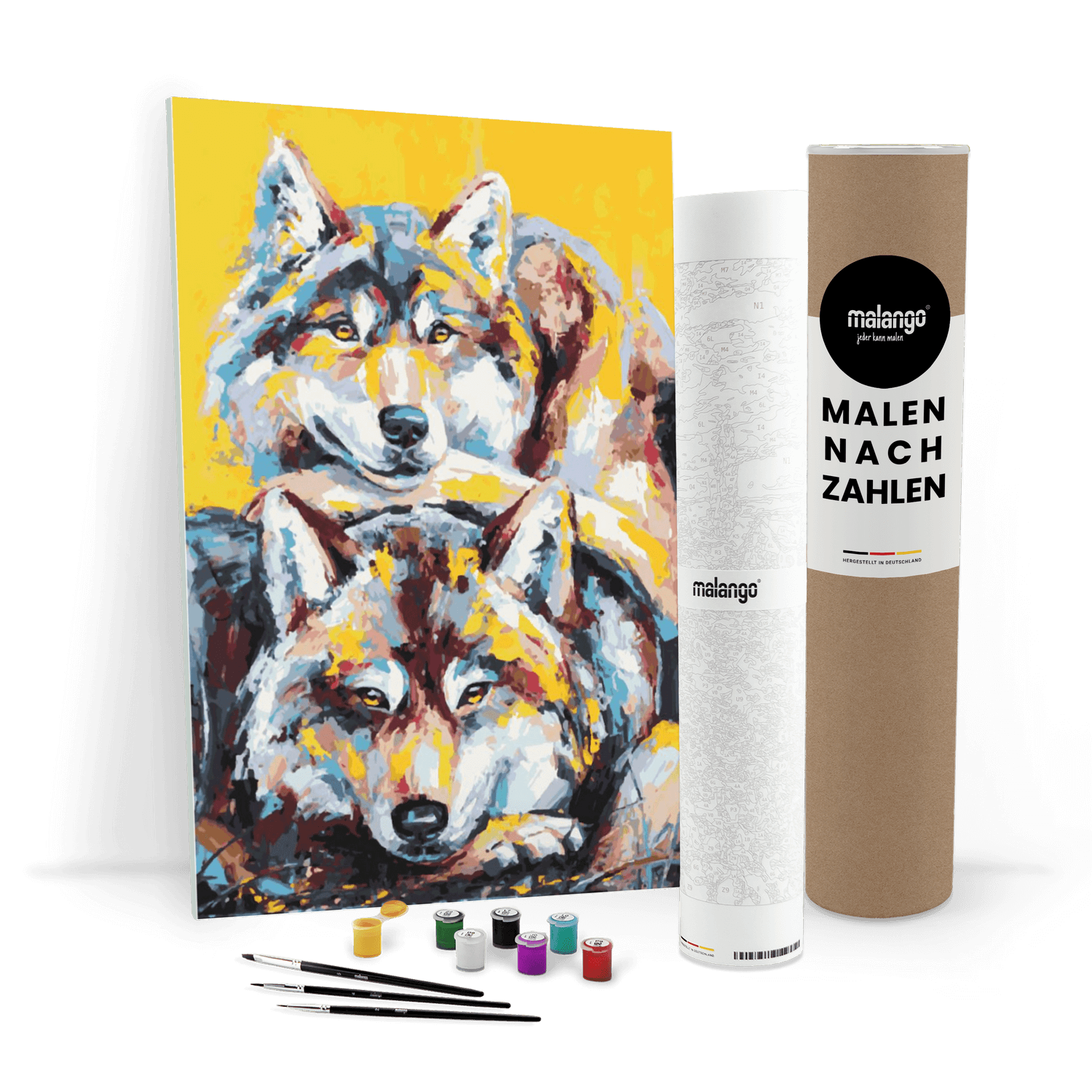 Malen nach Zahlen - Wolf Paar