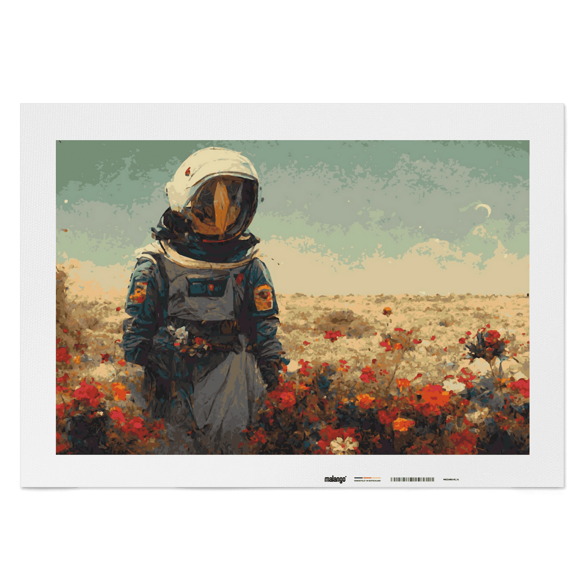 Malen nach Zahlen - Astronaut