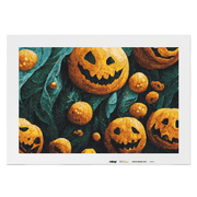 Malen nach Zahlen - Halloween Kürbisse
