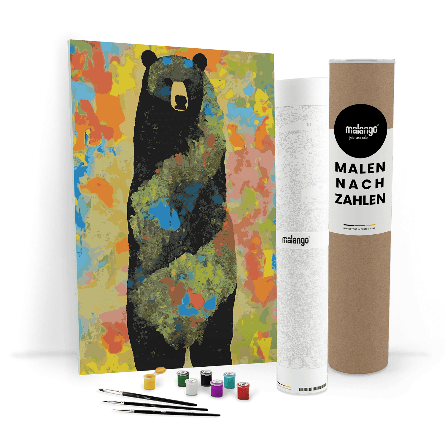 Malen nach Zahlen - Bär Balduin