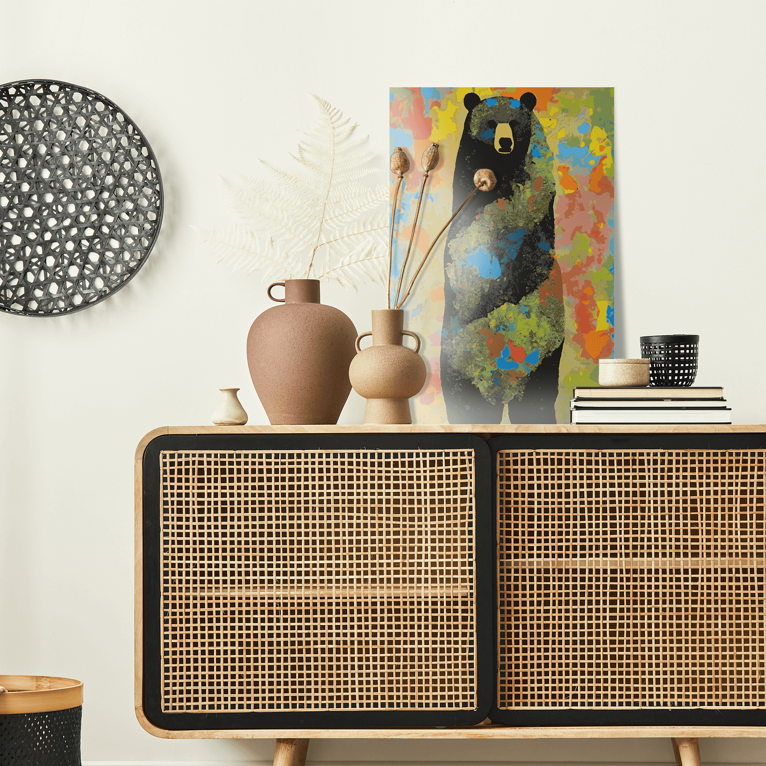 Malen nach Zahlen - Bär Balduin