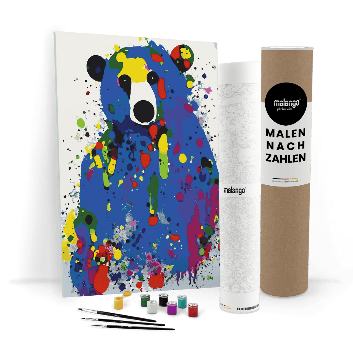 Malen nach Zahlen - Bär Berit