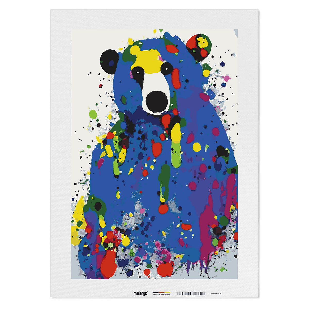 Malen nach Zahlen - Bär Berit