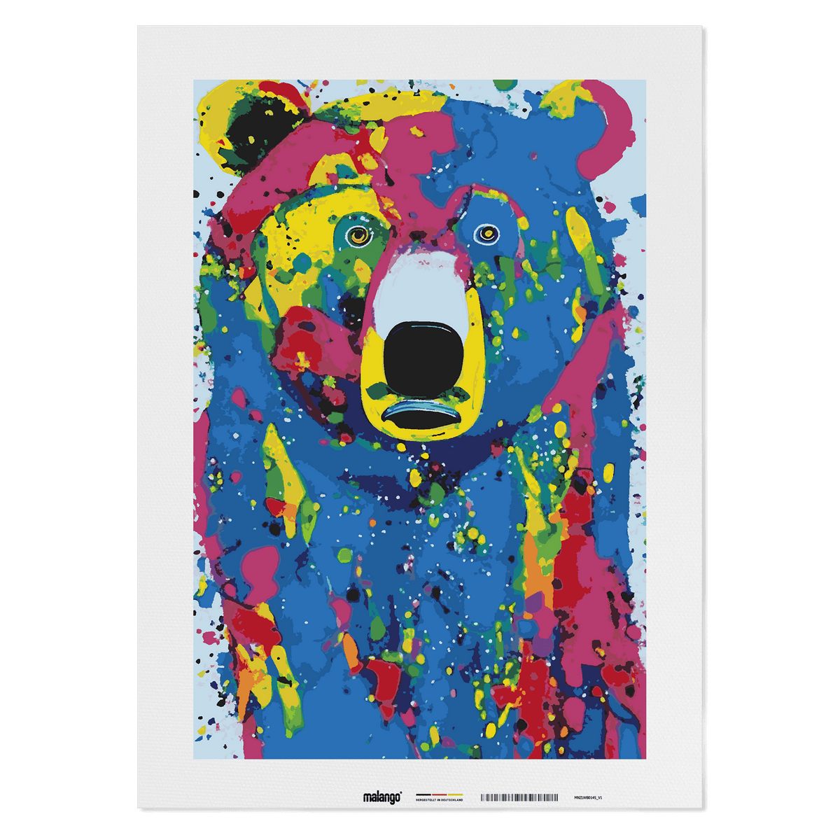 Malen nach Zahlen - Bär Bernd