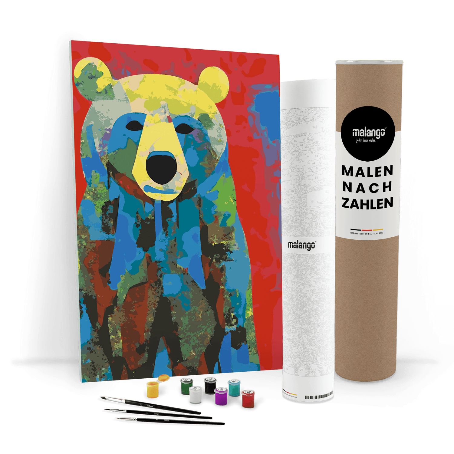 Malen nach Zahlen - Bär Bodo