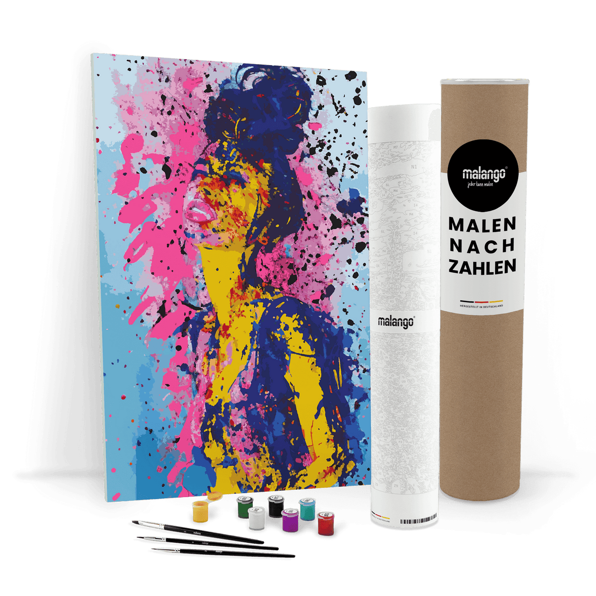 Malen nach Zahlen - Frau in Extase