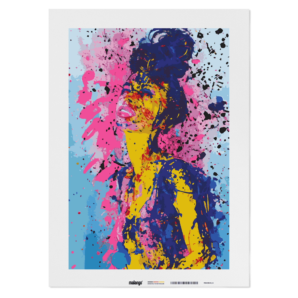 Malen nach Zahlen - Frau in Extase