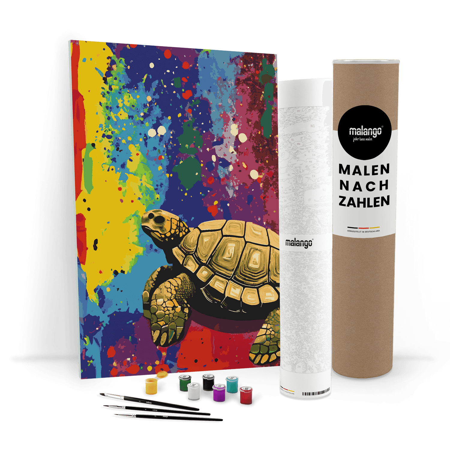 Malen nach Zahlen - Schildkröte Susanne