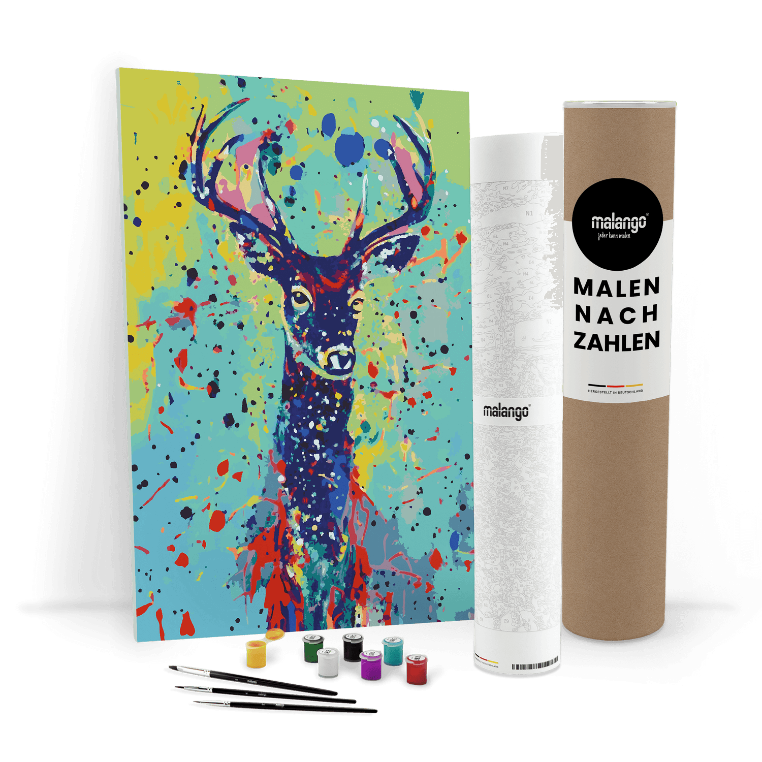 Malen nach Zahlen - Hirsch Heinrich