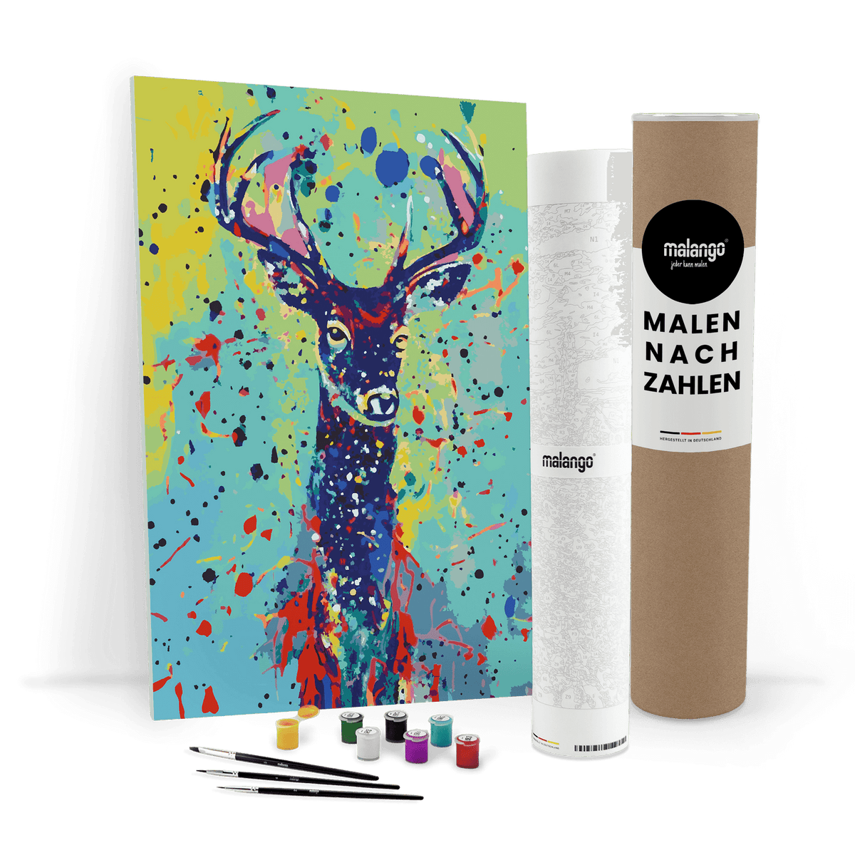 Malen nach Zahlen - Hirsch Heinrich