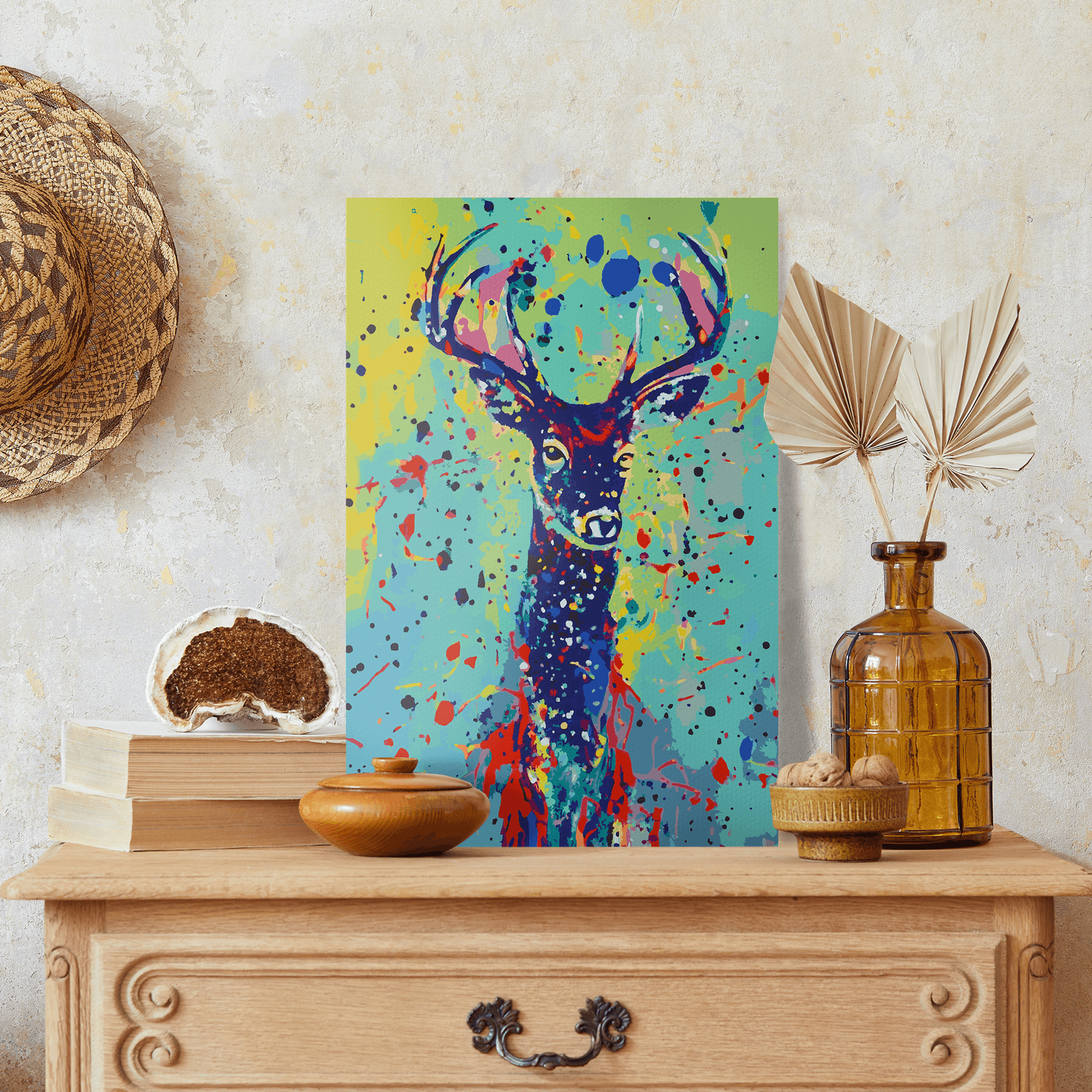 Malen nach Zahlen - Hirsch Heinrich