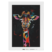 Malen nach Zahlen - Giraffe Gerd