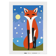Malen nach Zahlen - Fuchs Fridolin Retro