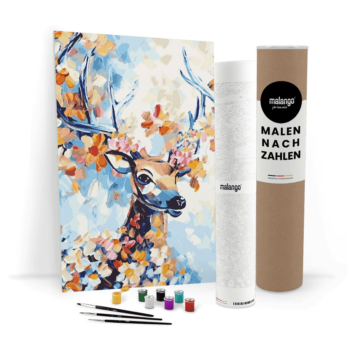 Malen nach Zahlen - Hirsch Herbert