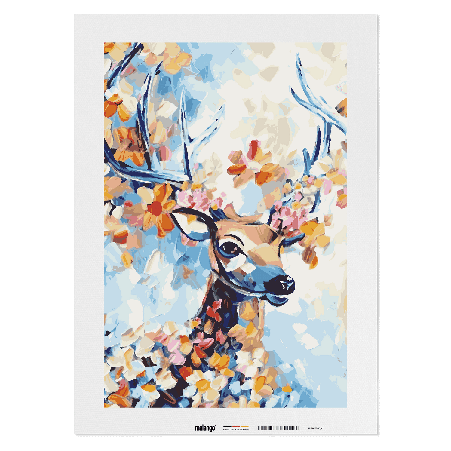 Malen nach Zahlen - Hirsch Herbert