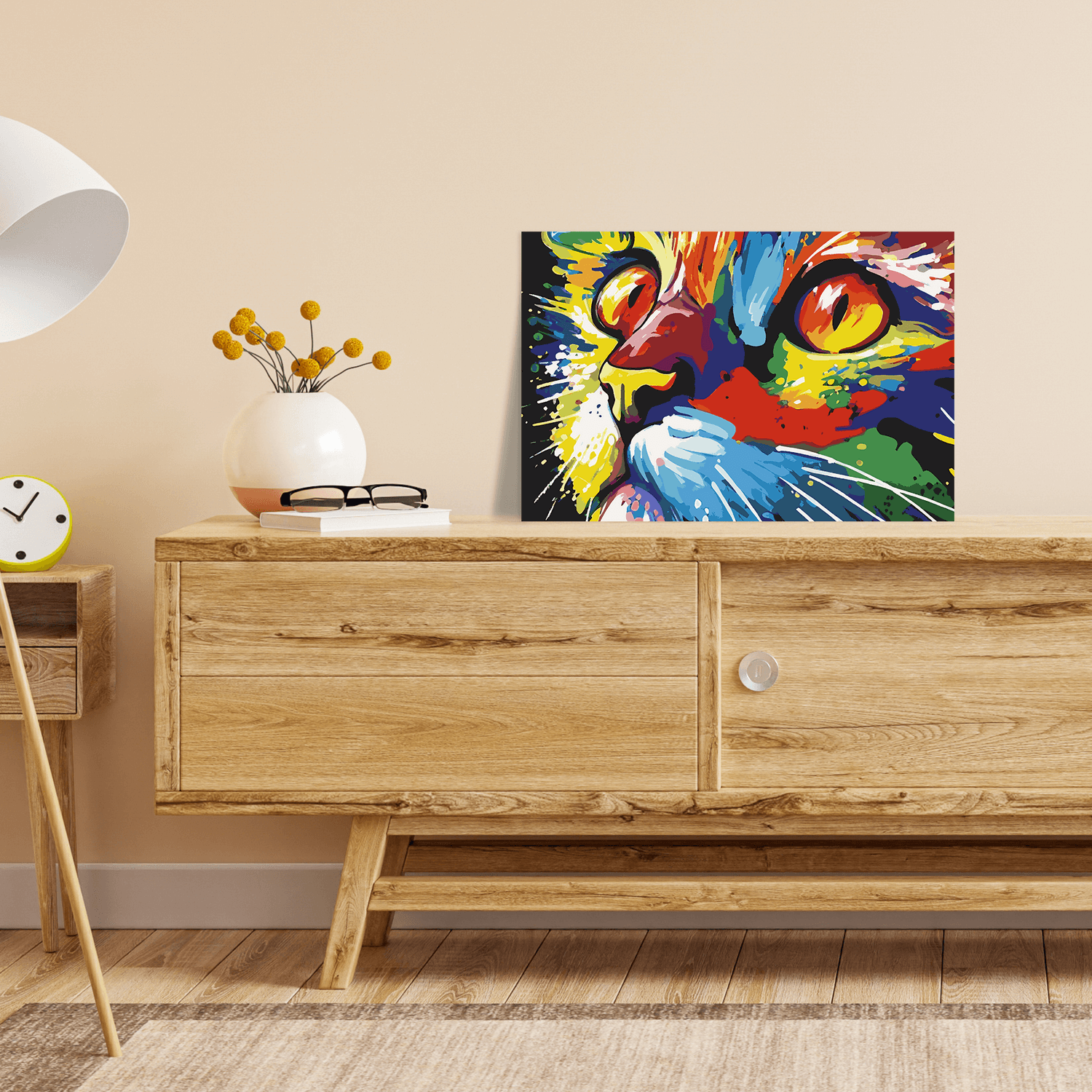 Malen nach Zahlen - Katze Kati