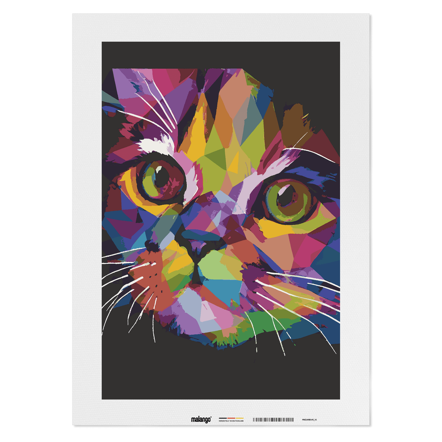 Malen nach Zahlen - Katze Kitti