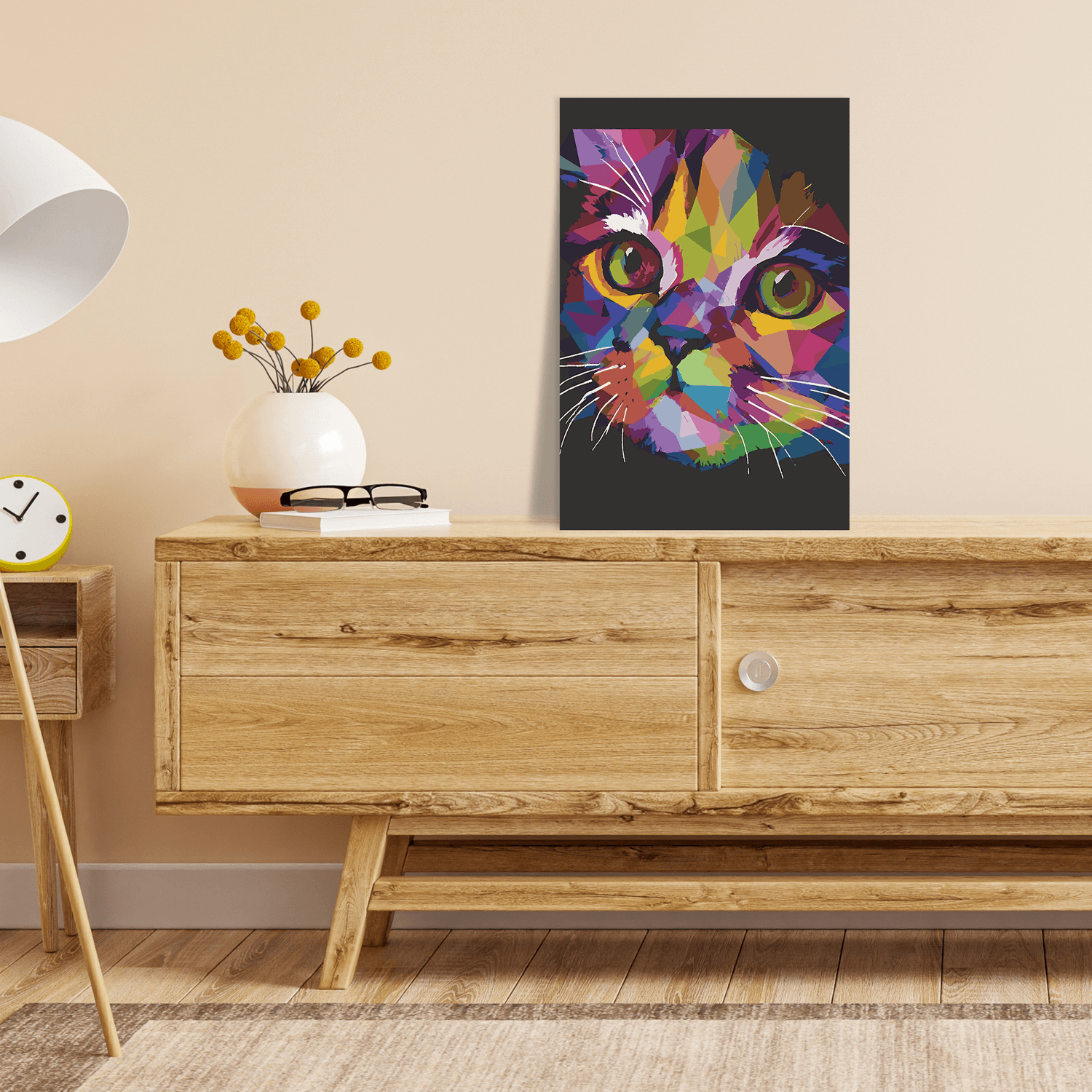 Malen nach Zahlen - Katze Kitti